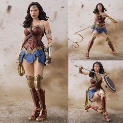 Bandai S.H.Figuarts Tamashii Nations Wonder Woman Justice League 6" Action Figure Bandai S.H.Figuarts Tamashii Nations Wonder Woman Justice League 6" Action Figure