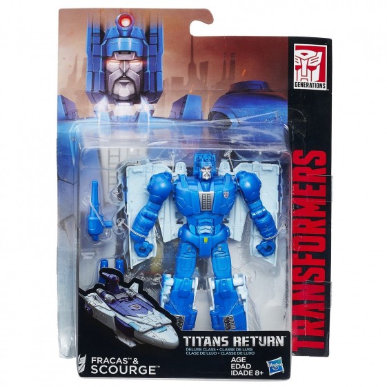 Hasbro Transformers Generations Titans Return Deluxe Fracas and Scourge Action Figure