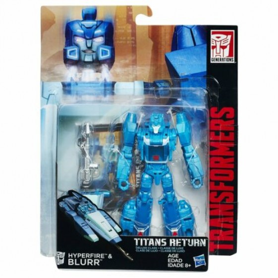 Hasbro Transformers Generations Titans Return Deluxe Hyperfire and Blurr Action Figure