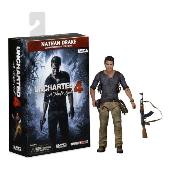 Neca Uncharted 4 A Thief's End Ultimate Nathan Drake 7" Action Figure