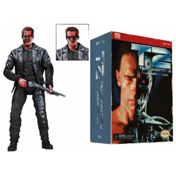 Neca Terminator 2: T-800 7" Video Game Action Figure