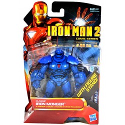 Hasbro Iron Man 2 Comic Series Classic Iron Monger #35 3 3/4" Action Figure