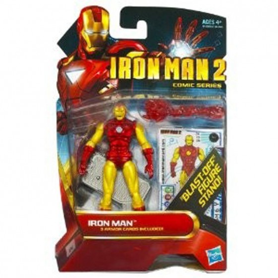 Hasbro Marvel Avengers Iron Man 2 Comic Series #26 3 3/4" Action Figure