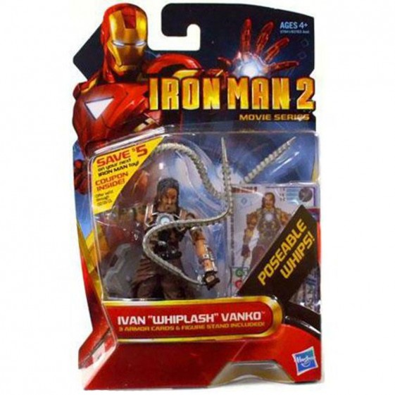 Hasbro Iron Man 2 Ivan "Whiplash" Vanko 3 3/4"Action Figure