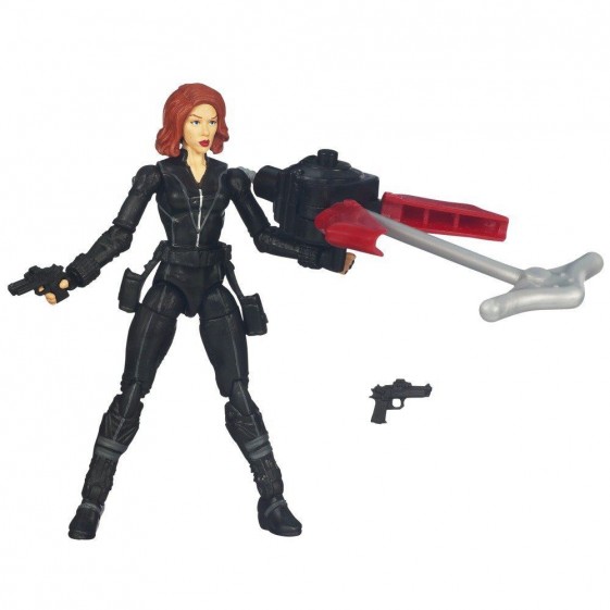 Marvel Avengers Movie Series Grapple Blast Black Widow Hasbro