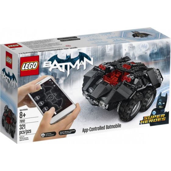 LEGO DC Super Heroes Batman App-Controlled Batmobile #76112