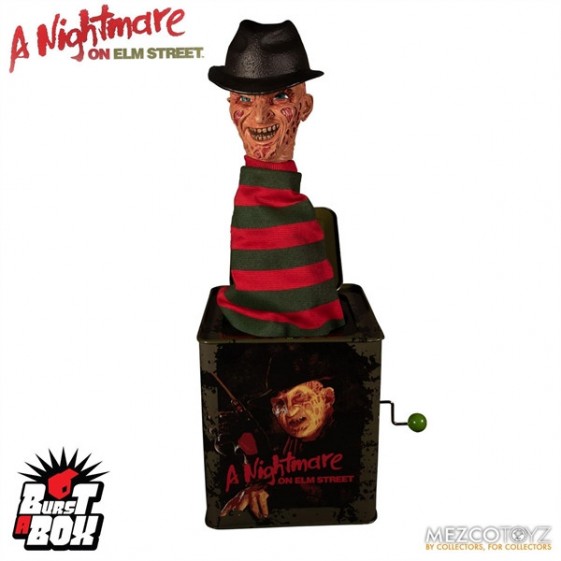 Mezco Toyz A Nightmare on Elm Street Freddy Krueger 14-Inch Burst A Box