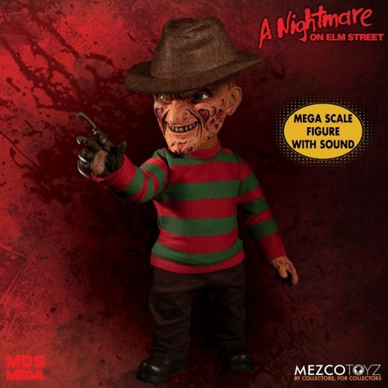 Mezco Toyz A Nightmare on Elm Street Freddy Krueger MDS Mega Scale 15" Figure with Sound