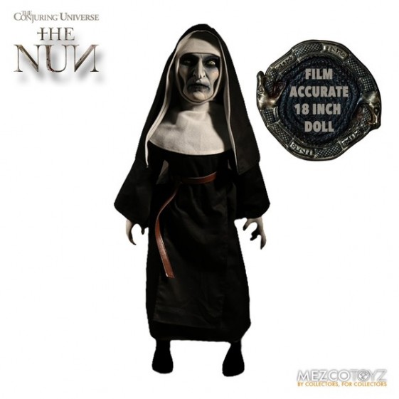 Mezco Toyz The Conjuring Universe The Nun MDS Mega Scale 18" Roto Plush Figure