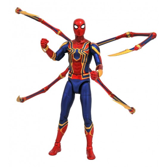 Marvel Select Avengers Iron Spider-Man 7" Action Figure