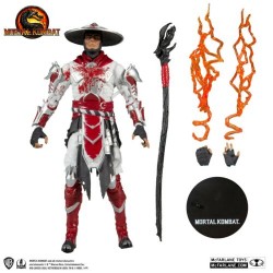 McFarlane Toys Mortal Kombat Raiden White Hot Fury Action Figure McFarlane Toys Mortal Kombat Raiden White Hot Fury Action Figure
