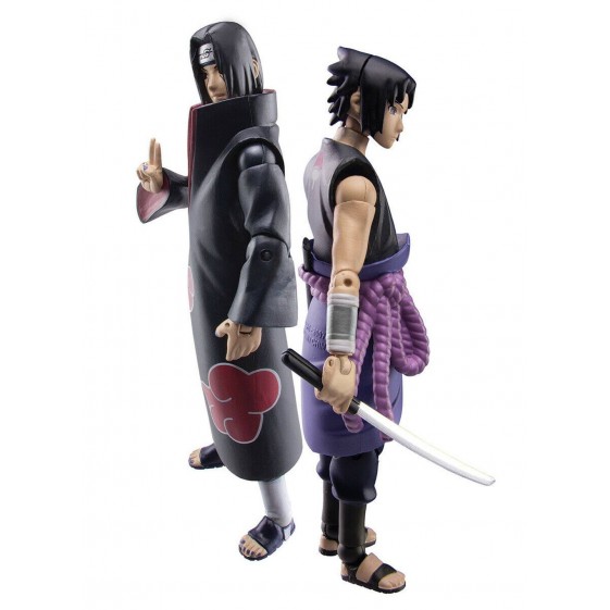 SDCC 2018 Exclusive Toynami Sasuke VS Uchiha Itachi Naruto Shippuden Limited to 1000 Figure Set