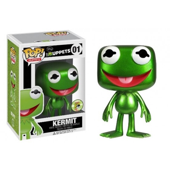 Funko Pop! The Muppets Kermit the Frog 2013 San Diego Comic-Con 480 Piece LE #01 Vinyl Figure