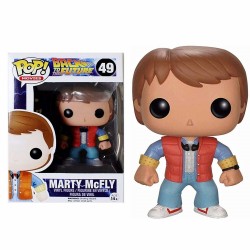 Funko Pop! Movies Back to the Future Marty McFly #49 Vinyl Figure Funko Pop! Movies Back to the Future Marty McFly #49 Vinyl Figure