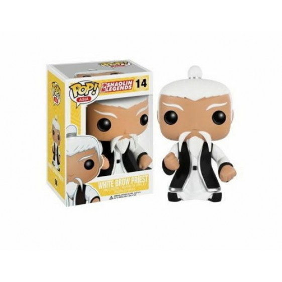 Funko Pop! Asia Shaolin Legends White Brow Priest #14 Vinyl Figure