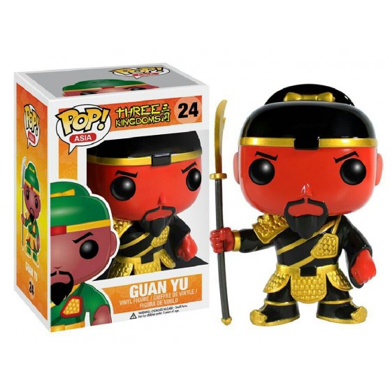 Funko Pop! Asia Three Kingdoms Guan Yu Limited Edition Convention Exclusive #24 Vinyl Figure