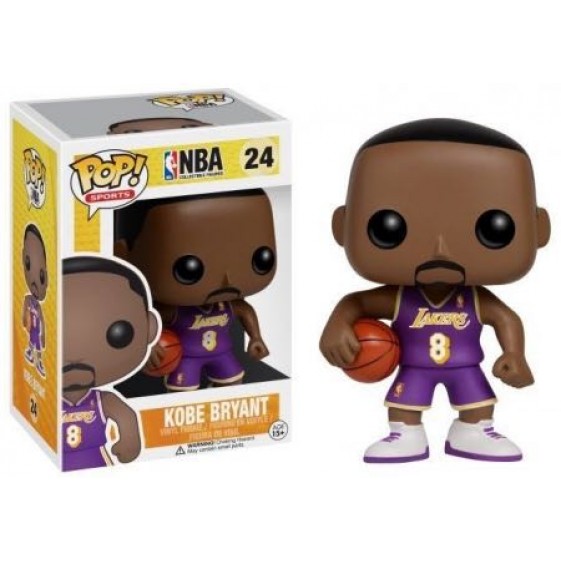 Funko Pop! NBA Los Angeles Lakers Kobe Bryant (Purple Jersey) #24 Vinyl Figure