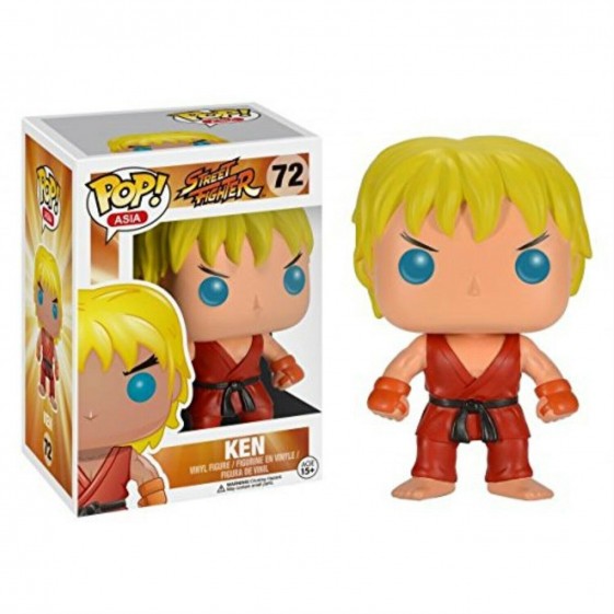 Funko Pop! Asia Street Fighter Ken #72 Vinyl Figure