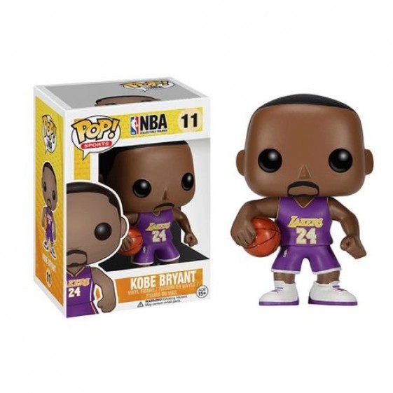 Funko Pop! NBA Los Angeles Lakers Kobe Bryant (Purple Jersey) #11 Vinyl Figure