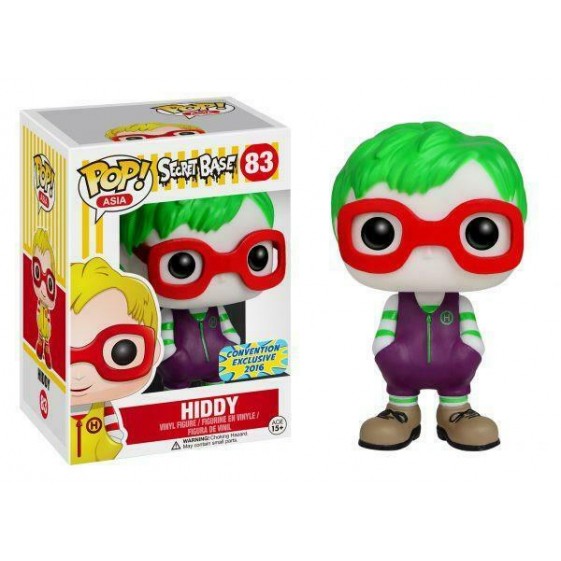 Funko Pop! Asia Secret Base Hiddy Convention Exclusive #83 Vinyl Figure