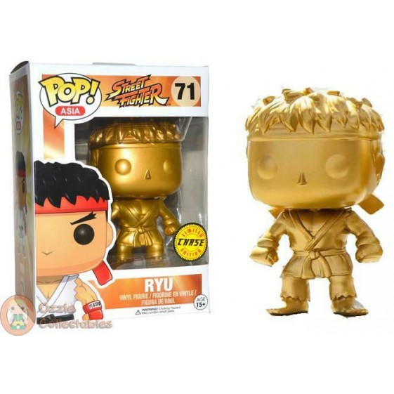 Funko Pop! Asia Street Fighter Ryu Chase #71 Vinyl Figure