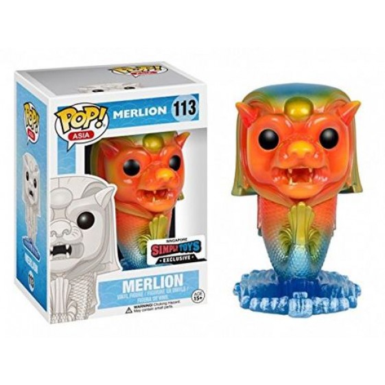 Funko Pop! Asia Merlion Simply Toys Singapore Exclusive #113 Vinyl Figure