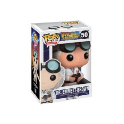 Funko Pop! Movies Back to the Future Dr. Emmett Brown #50 Vinyl Figure Funko Pop! Movies Back to the Future Dr. Emmett Brown #50 Vinyl Figure
