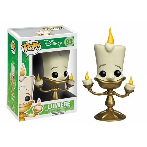 Funko Pop! Disney Beauty and the Beast Lumiere #93 Vinyl Figure