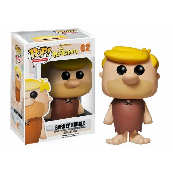 Funko Pop! Animation Hanna Barbera The Flintstones Barney Rubble #02 Vinyl Figure