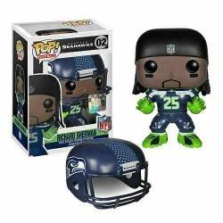 Funko Pop! NFL Seattle Seahawks Richard Sherman #02 Vinyl Figure Funko Pop! NFL Seattle Seahawks Richard Sherman #02 Vinyl Figure