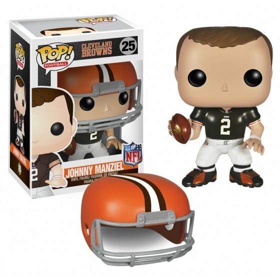 Funko Pop! NFL Cleveland Browns Johnny Manziel #25 Vinyl Figure