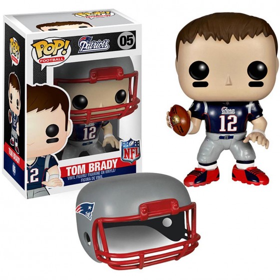 Funko Pop! NFL New England Patriots Tom Brady (Blue Jersey) #05 Vinyl Figure