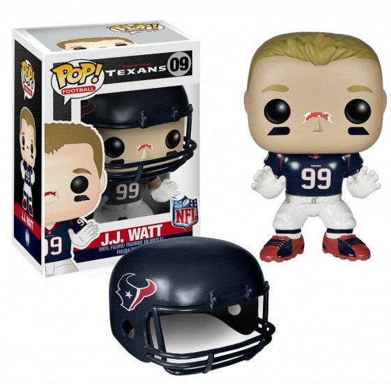 Funko Pop! NFL Houston Texans JJ Watt #09 Vinyl Figure