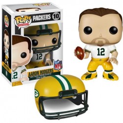 Funko Pop! NFL Packers Aaron Rodgers #10 Vinyl Figure
