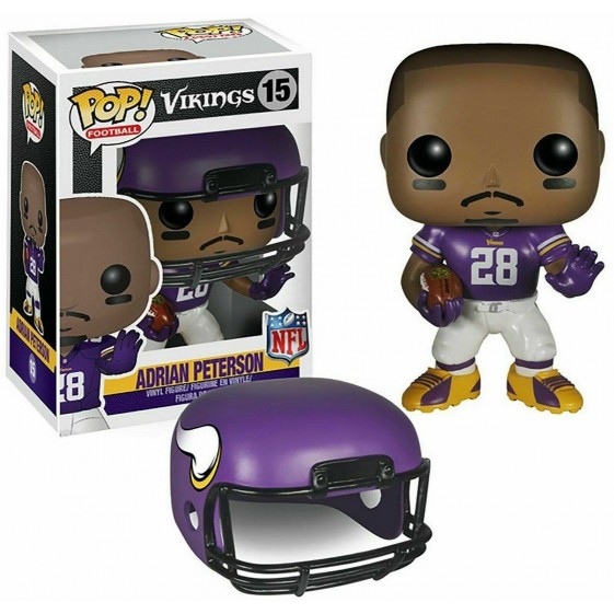 Funko Pop! NFL Vikings Adrian Peterson #15 Vinyl Figure