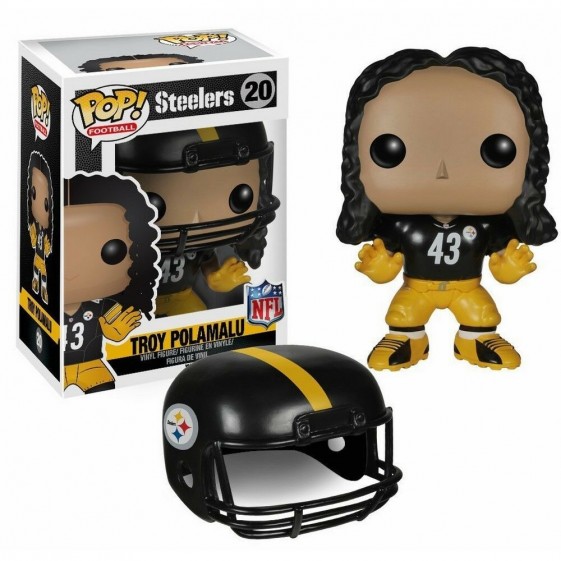 Funko Pop! NFL Pittsburgh Steelers Troy Polamalu #20 Vinyl Figure