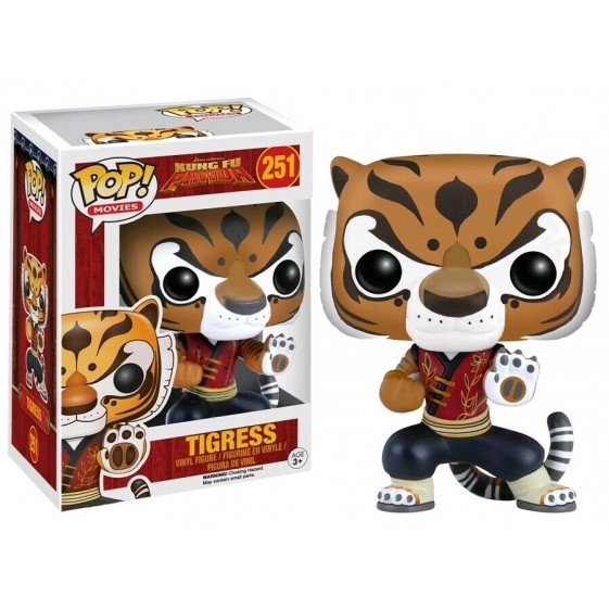 Funko Pop! Kung Fu Panda Tigress #251 Vinyl Figure