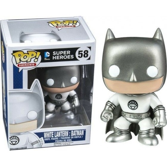 Funko Pop! DC Heroes White Lantern Batman Fugitive Toys Exclusive #58 Vinyl Figure