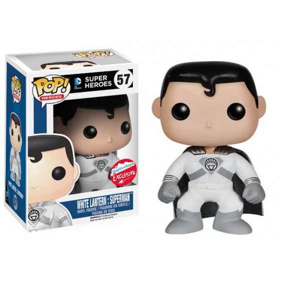 Funko Pop! DC Heroes White Lantern Superman Fugitive Toys Exclusive #57 Vinyl Figure