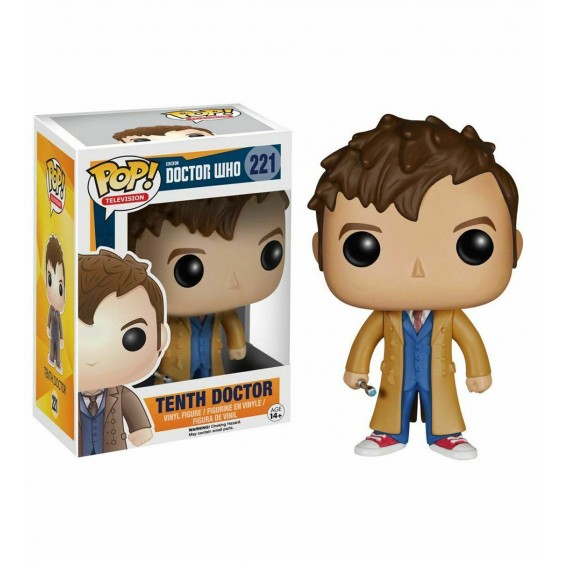 Funko Pop! Television Doctor Who Tenth Doctor #221 Vinyl Figure
