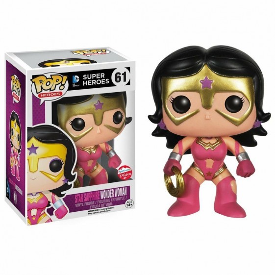 Funko Pop! DC Heroes Star Sapphire Wonder Woman Fugitive Toys Exclusive #61 Vinyl Figure