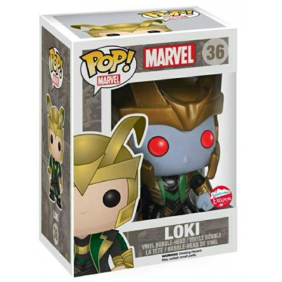 Funko Pop! Marvel Loki Fugitivetoys Exclusive #36 Vinyl Figure