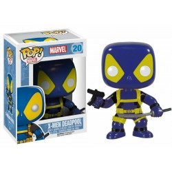 Funko Pop! Marvel X Men Deadpool Blue and Yellow #20 Vinyl Figure Funko Pop! Marvel X Men Deadpool Blue and Yellow #20 Vinyl Figure
