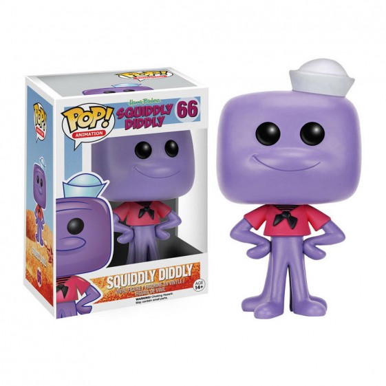 Funko Pop! Animation Hanna Barbera Squiddly Diddly Exclusive #66 Vinyl Figure