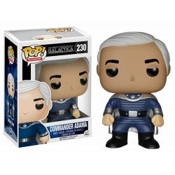 Funko Pop! Television Battlestar Galactica Commander Adama #230 Vinyl Figure Funko Pop! Television Battlestar Galactica Commander Adama #230 Vinyl Figure