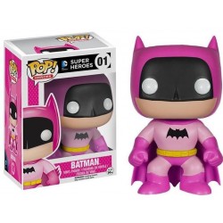 Funko Pop! DC Heroes Batman (Pink) Entertainment Earth Exclusive #01 Vinyl Figure Funko Pop! DC Heroes Batman (Pink) Entertainment Earth Exclusive #01 Vinyl Figure