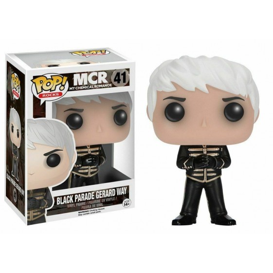 Funko Pop! Rocks My Chemical Romance Black Parade Gerard Way Hot Topic Exclusive #41 Vinyl Figure