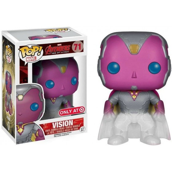 Funko Pop! Marvel Avengers Vision Target Exclusive #71 Vinyl Figure