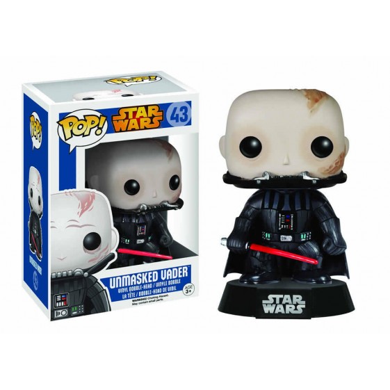 Funko Pop! Movies Star Wars Unmasked Vader #43 Vinyl Figure