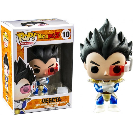 Funko Pop! Animation Dragonball Z Vegeta Special Edition #10 Vinyl Figure